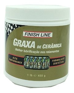 Graxa A Base Cerâmica Finish Line 450gr Alta Performance Nfe