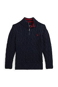 Suéter gola alta Ralph Lauren bebê