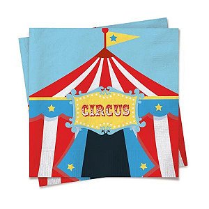 Guardanapo Circus 24,5x24,5 C/20 Folhas