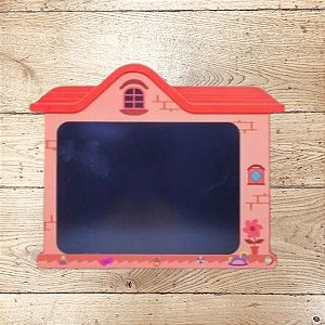 Lousa mágica Formato Casinha 8"