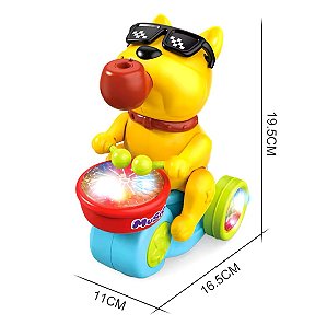 Cachorrinho Charuto Com Luz E Som