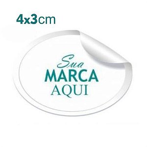Etiqueta Adesiva 4x3cm Vinil Branco – Mod.: ADE43