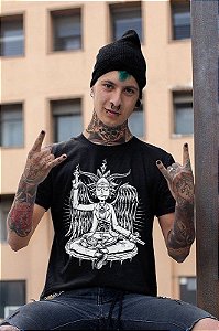 Bapho Rick - Camiseta Rick and Morty Estilo Terror