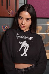 Ghostemane - Cropped Moletom Manga Longa