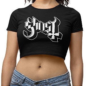 Blusa Cropped Banda GHOST
