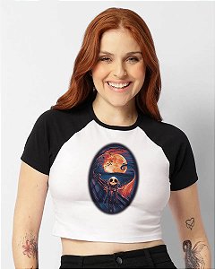 Cropped Raglan - O Estranho Grito de Jack