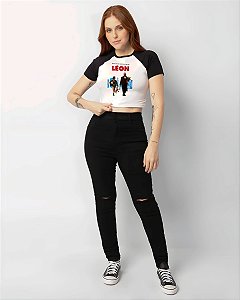Cropped Raglan - O Profissional - Leon - Filmes