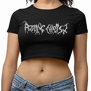 Blusa Cropped Banda Rotting Christ