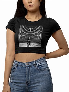 Blusa Cropped Banda Lacrimosa Álbum Stille