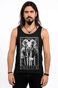 Camiseta Regata TAROT - Arcano Maior JUSTICE