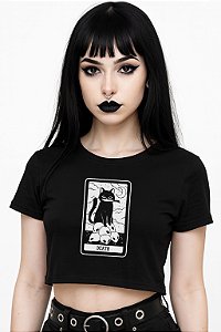 Cropped Gato Tarot Arcano Maior Death
