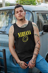 Camiseta Regata Nirvana - Grunge