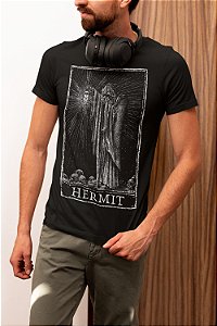Camiseta TAROT - Arcano Maior THE HERMIT - O Eremita