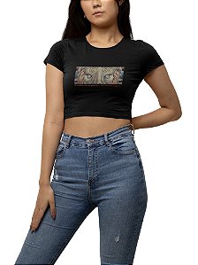 O Labirinto do Fauno Blusa Cropped - Coleção Janelas da Alma