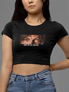 Blusa Cropped The Walking Dead: Daryl - Coleção Janelas da Alma