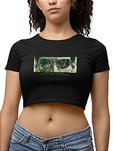 Blusa Cropped Matrix - Coleção Janelas da Alma
