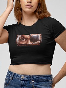 Blusa Cropped Nick Fury, Vingadores - Coleção Janelas da Alma