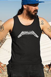 Camiseta Regata Metallica Master Of Puppets