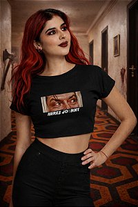 Blusa Cropped O Iluminado - Coleção Janelas da Alma