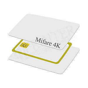 Cartão de proximidade PVC Mifare 4K - 13,56 Mhz