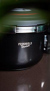 Panela de Pressão Frigigold - Super resistente - A mais segura do mercado - Sem risco de acidentes domésticos