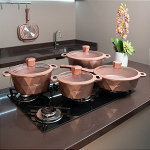 Black Friday Frigigold - Conjunto linha Rosê