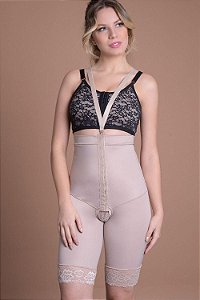 Cinta Pos Cirurgica Modeladora Body Com Colchetes Frontais — MedcomRio