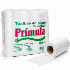 Papel Toalha Bobina Fardo 6 Rolos