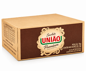 Açúcar União Premium Sachê 400x5g