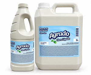 Cloro Liquido 10% - 2 e 5 Litros
