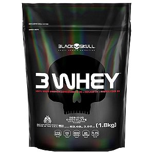 3 Whey Refil (1,8kg) - Black Skull