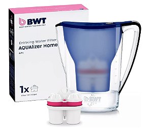 Jarra Bwt Aqualizer Home 2,7 Litros C/1 Filtro De Magnêsio
