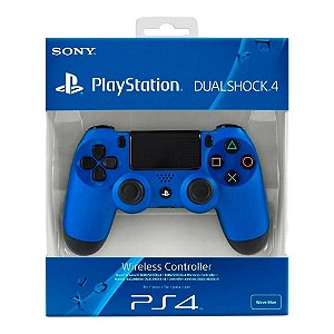 Controle Sem Fio Dualshock 4 Sony Blue - PS4