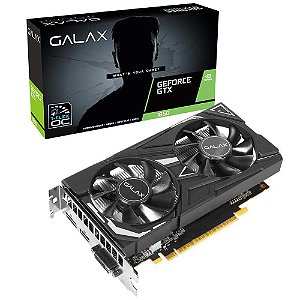 Placa de Vídeo Galax NVIDIA GeForce GTX 1650 EX (1-Click OC), 4GB, GDDR6 - 65SQL8DS66E6