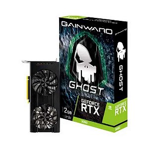 Placa de Vídeo Gainward NVIDIA GeForce RTX 3060 Ghost 190AU, 12GB GDDR6, 192 Bits, Dual FAN - NE63060019K9