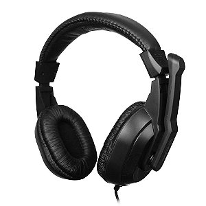 Headset Gamer Hoopson, P3/P2, USB, Preto, GA-5