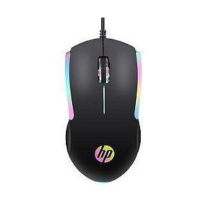 Mouse Gamer HP M160, 1000 DPI, LED RGB, Black