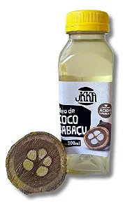 Óleo De Coco Babaçu Extra Virgem 300ml Okka