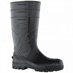 Bota de borracha Cano longo Bracol Preta