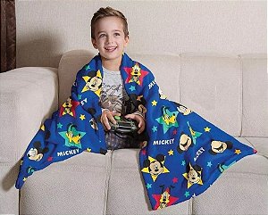 Manta Fleece de Sofá Infantil - Mickey