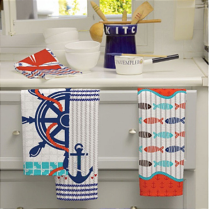 Pano de Copa Felpudo - 7 peças