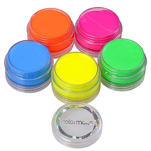 Kit Colormake Fluor Tinta Facial - 5 unidades
