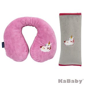 Kit Viagem Infantil Rosa - KaBaby