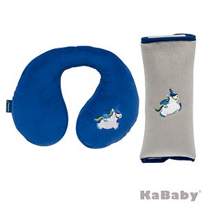 Kit Viagem Infantil Azul - KaBaby