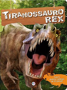 Quebra-cabeça com 20 peças - Tiranossauro Rex - Ciranda Cultural