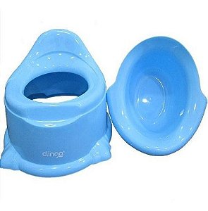 Troninho Infantil Potty Azul - Clingo