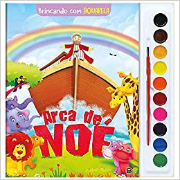 Livro Brincando e Pintando com Aquarela, Arca de Nóe, Editora TodoLivro