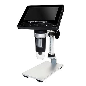 Microscopio Tela HD 4.3 Digital VEDO USB Portatil LED