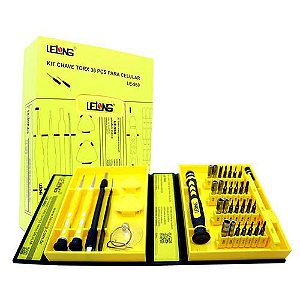 Kit Chaves Ferramentas Estojo Celular Tablet Notebook 36 pcs