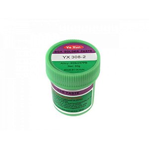 Solda Em Pasta Bga Smd Yaxun Yx 308-2 Retrabalho Reballing